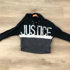JUSTICE Black Girls Sweater
